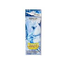 Dragon Shield - Perfect Fit Sealable Clear - Standard Sleeves (100 stk) - Plastiklommer